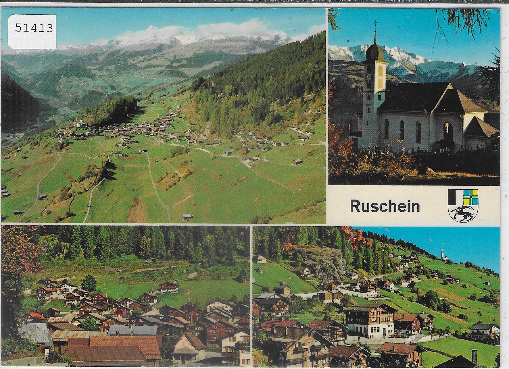 Ansichtskarten: Ruschein - Multiview – Gebraucht aus Ettingen von Kartenplanet