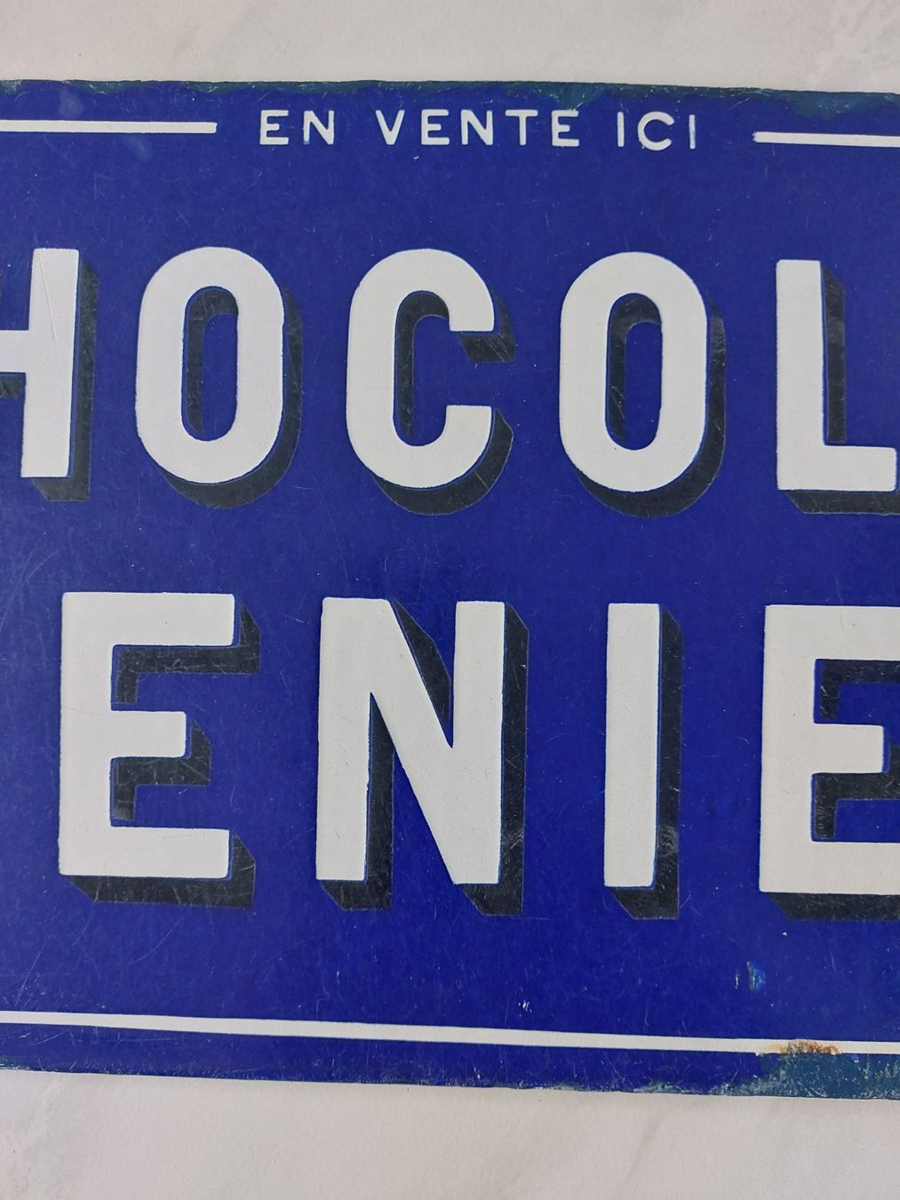 Cailler Insegne: Emailschild Chocolat Menier plaque émaillée – Usato da Schenkon venduto da Elbarto007 2