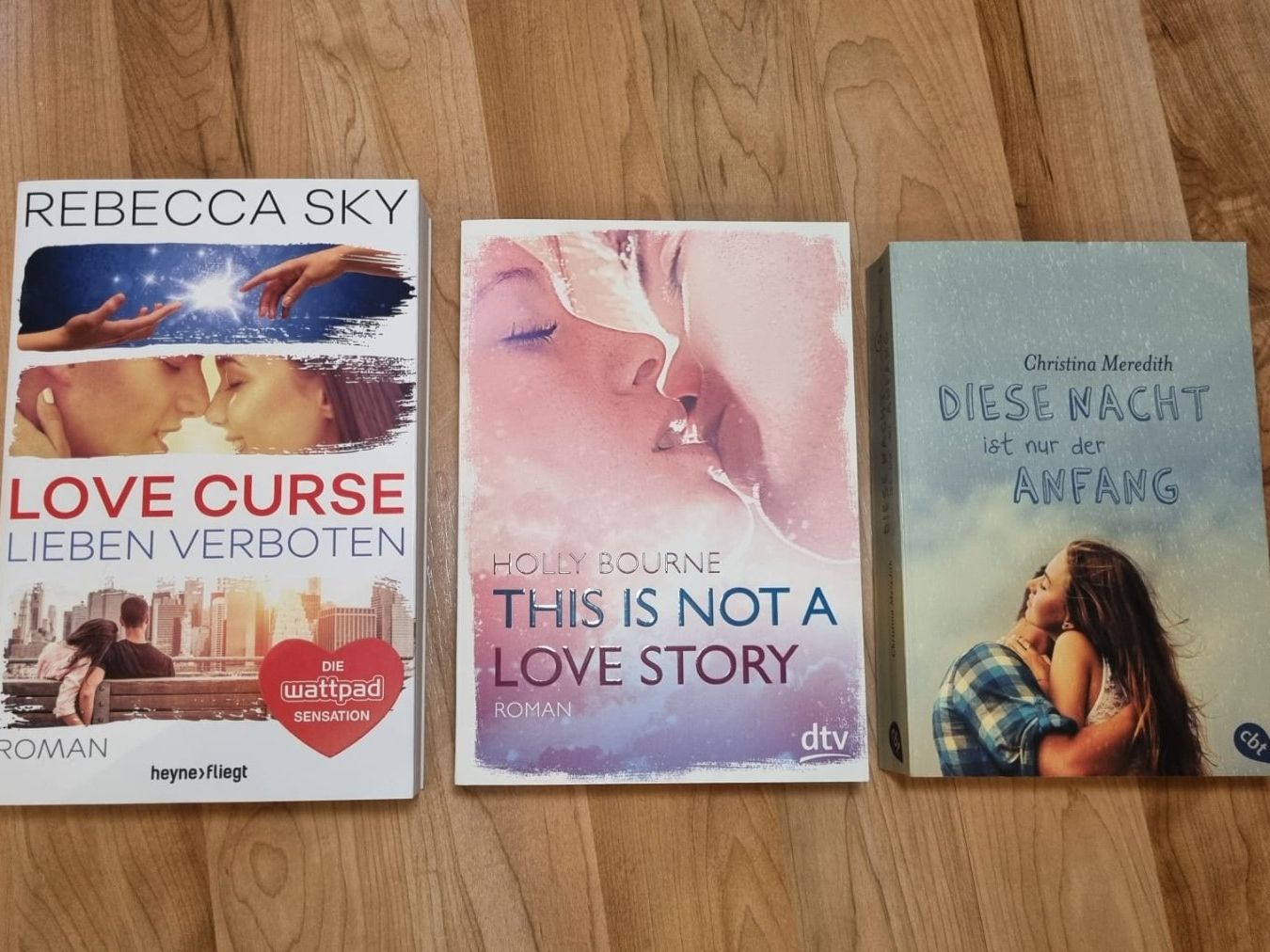 Bücher: Buchpaket mit 3 Liebesromanen – Gebraucht aus Wohlen AG von liur007