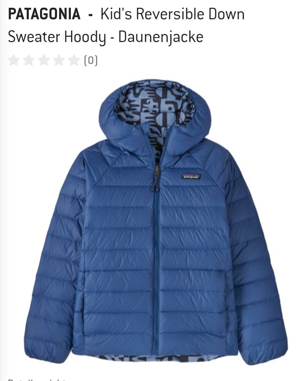 Patagonia Giacche & Cappotti: Patagonia Daunenjacke – Nuovo (secondo la descrizione) da Aesch ZH venduto da DanKe03 1