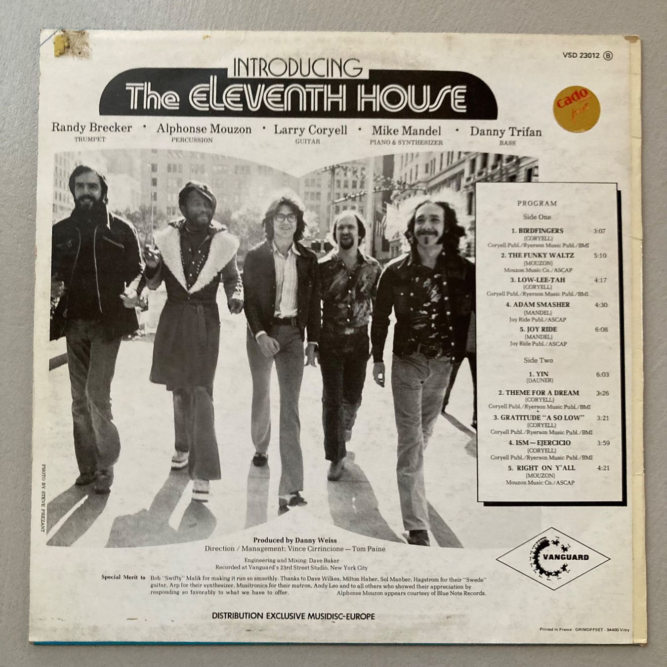 Dischi in vinile: Introducing The Eleventh House - Larry Coryell - - LP – Usato da dachsen venduto da oheio 1
