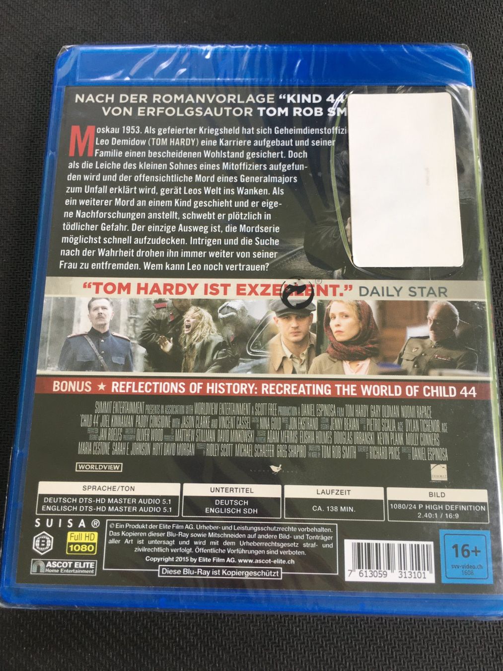 Tutti i DVDs: Child 44 (Blu-Ray) Neu/Sealed – Nuovo e nell'imballaggio originale da St.Gallen venduto da MedienJoe 1