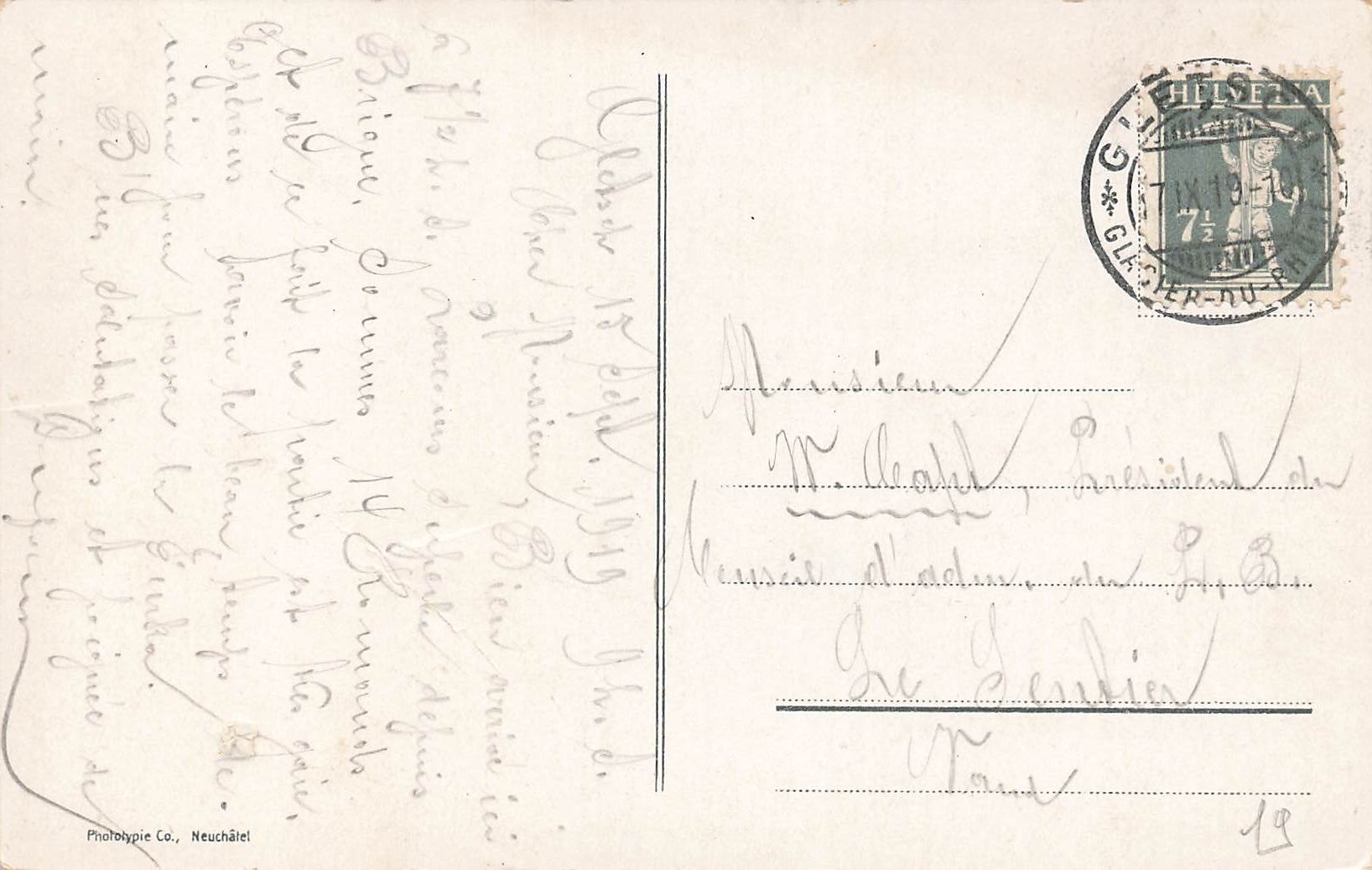Cartoline postali: Gletsch VS Rhonegletscher mit Postkutsche – Usato da Biasca venduto da Blenio71 1