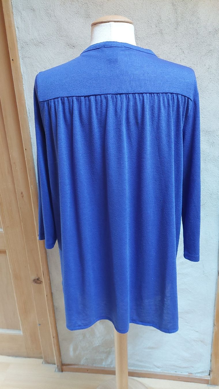 H&M Blusen: Chemisier bleu roi, taille L – Gebraucht aus Marsens von fripe-milodon 2