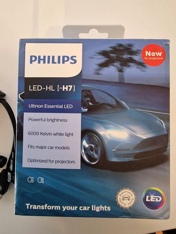 Philips Ultinon Essential, H7 LED Lampen, 6000K, Set | Kaufen auf Ricardo