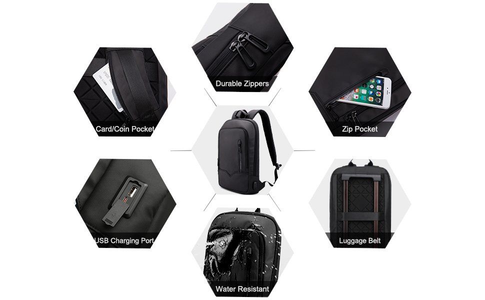 Zaini: Leicht Rucksack Business Backpack – Nuovo e nell'imballaggio originale da Geneve venduto da Titi2008 6