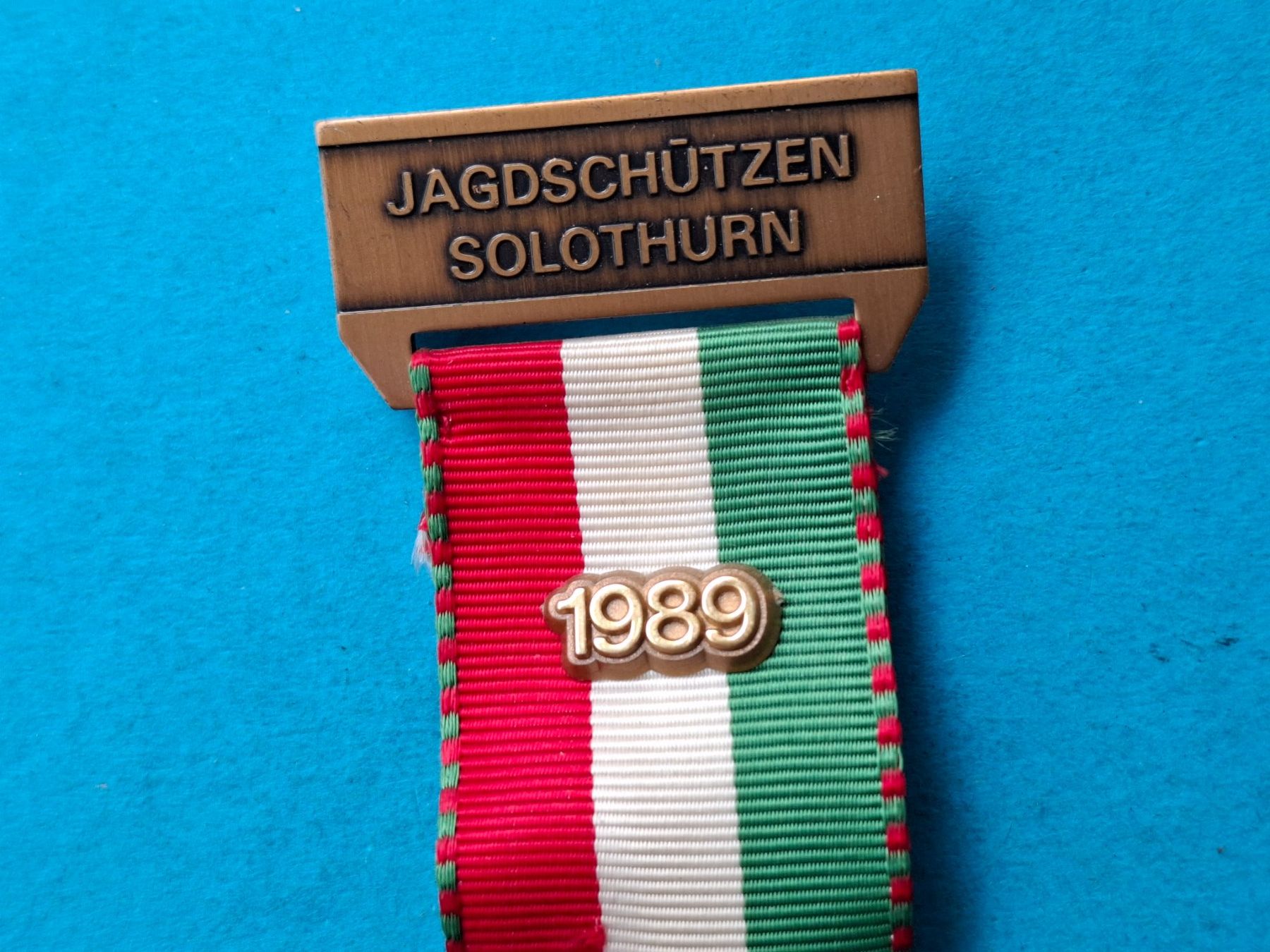 Medaglie: Gemse Jagd Jäger 1989 (u921) – Usato da Schwanden GL venduto da Suvorov 1