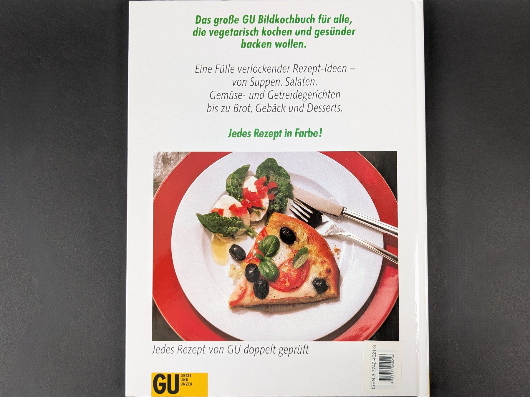 Libri: EVA RITTIGER Buch - Vegetarisch kochen – Usato da Dintikon venduto da Restwert_Dintikon 1