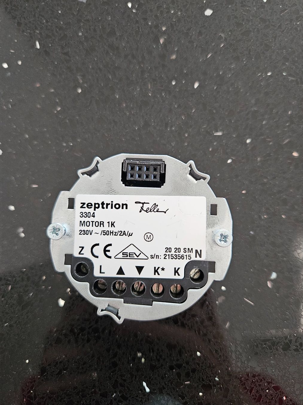 Feller Interruttori: Feller Zeptrion Motor 1K 3304 230V – Usato da Oftringen venduto da Mrg3