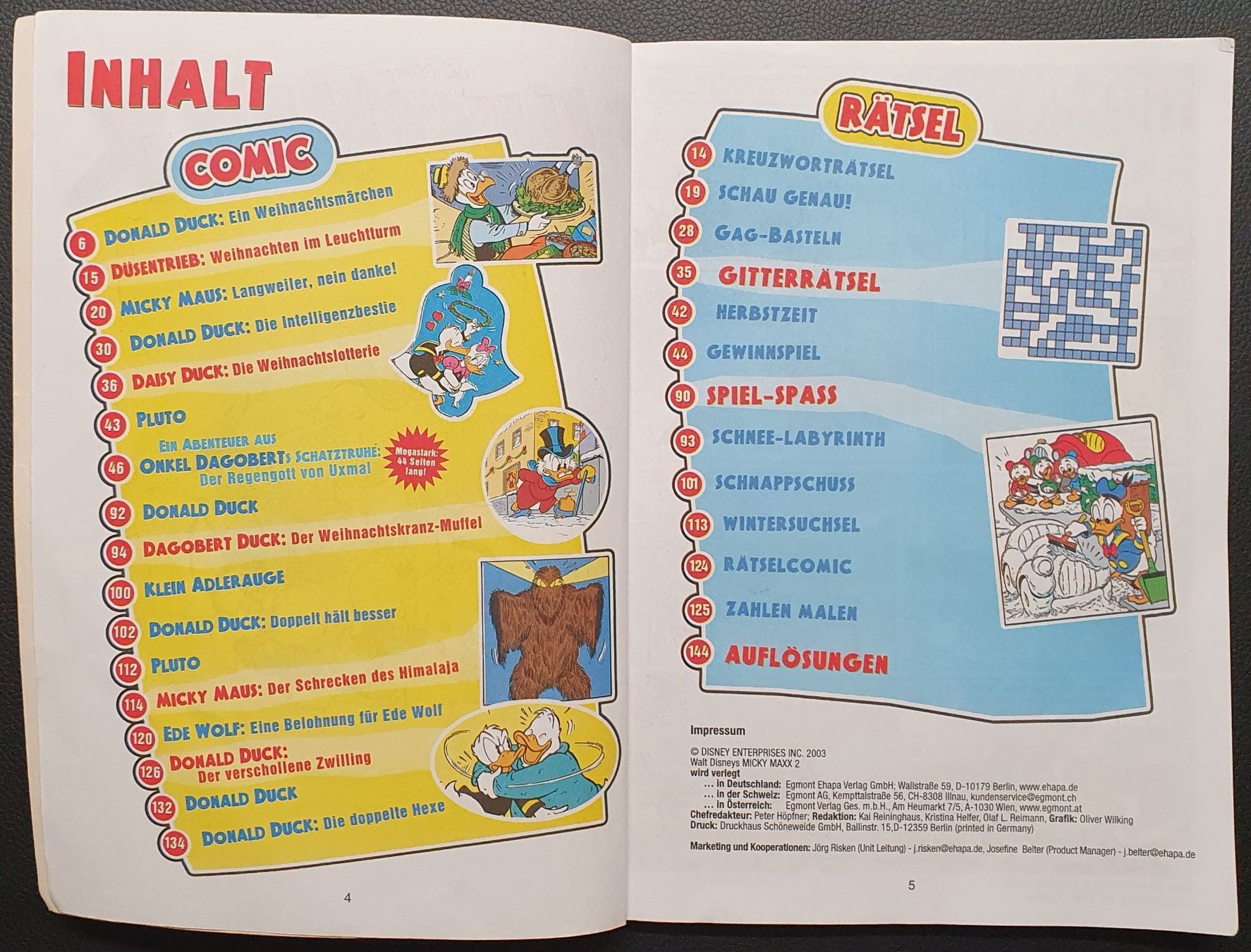 Fumetti: Micky MAXX - Hefte Nr. 2 & Nr. 6 – Usato da Eglisau venduto da Maxbeule 1