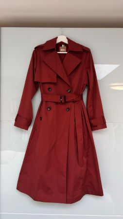 BOSS Damen Trenchcoat Rotbraun Gr. 32
