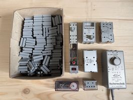 Grosses fischertechnik Konvolut, Statik, Mechanik, Zahnräder