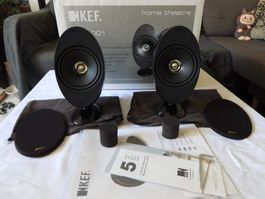 KEF KHT 3001 Lautsprecherpaar SP3513 "Eggs" Mit OVP+ Zubehör