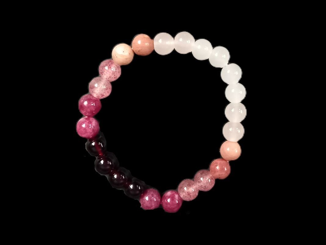 Bracciali & Braccialetti: 3er-Set Armbänder, Kristallsteine – Usato da Hünenberg venduto da Restwert_Zug 3