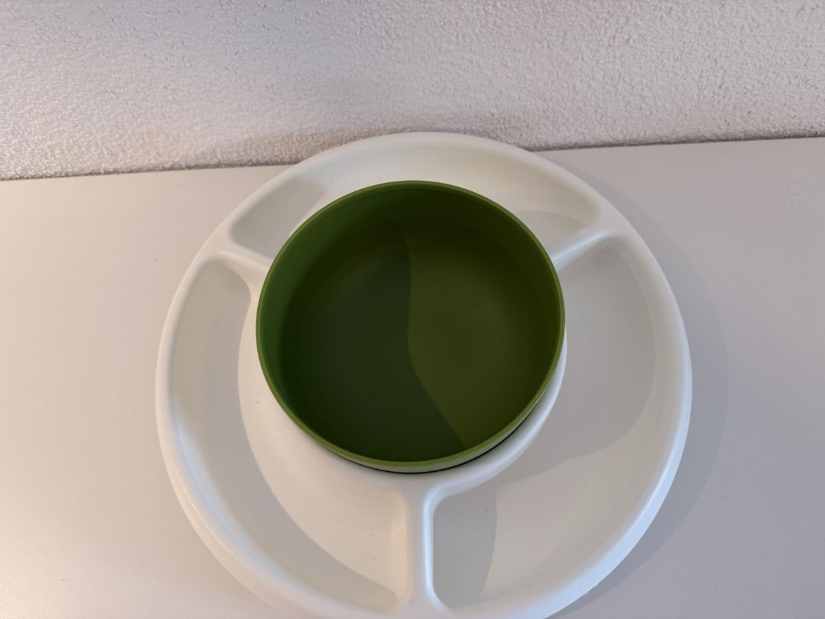 Tupperware Teller: Snackteller mit Schale weiss/grün neu – Neu (gemäss Beschreibung) aus Pfäffikon ZH von Mado131019 1