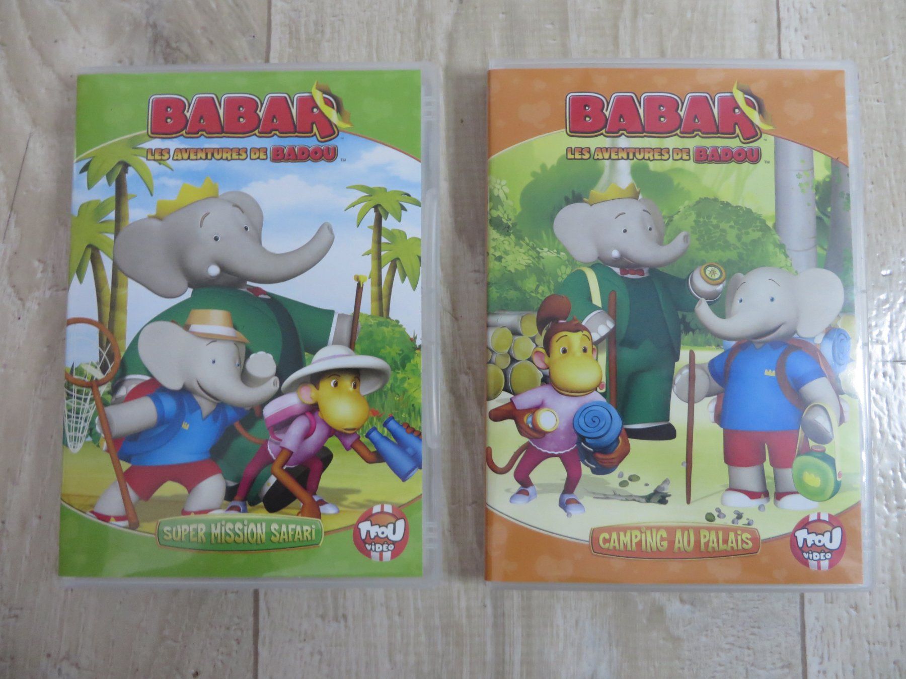 Alle DVDs: J227 - Babar Les Aventures de Badou - 2 DVD – Gebraucht aus Sottens von locepa