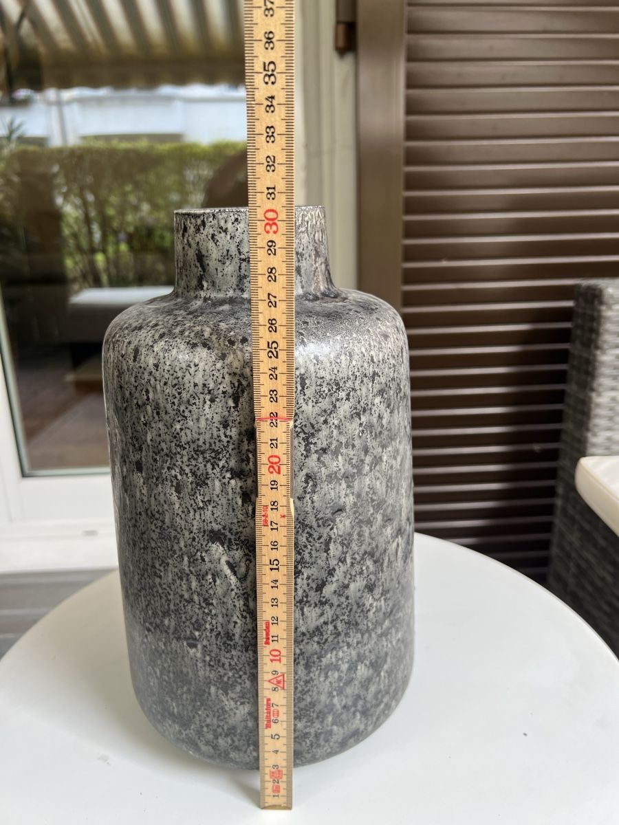 Vasen & Gefässe: Vase grau mit Muster (wie neu) – Neu (gemäss Beschreibung) aus Zürich von ale_ap 3