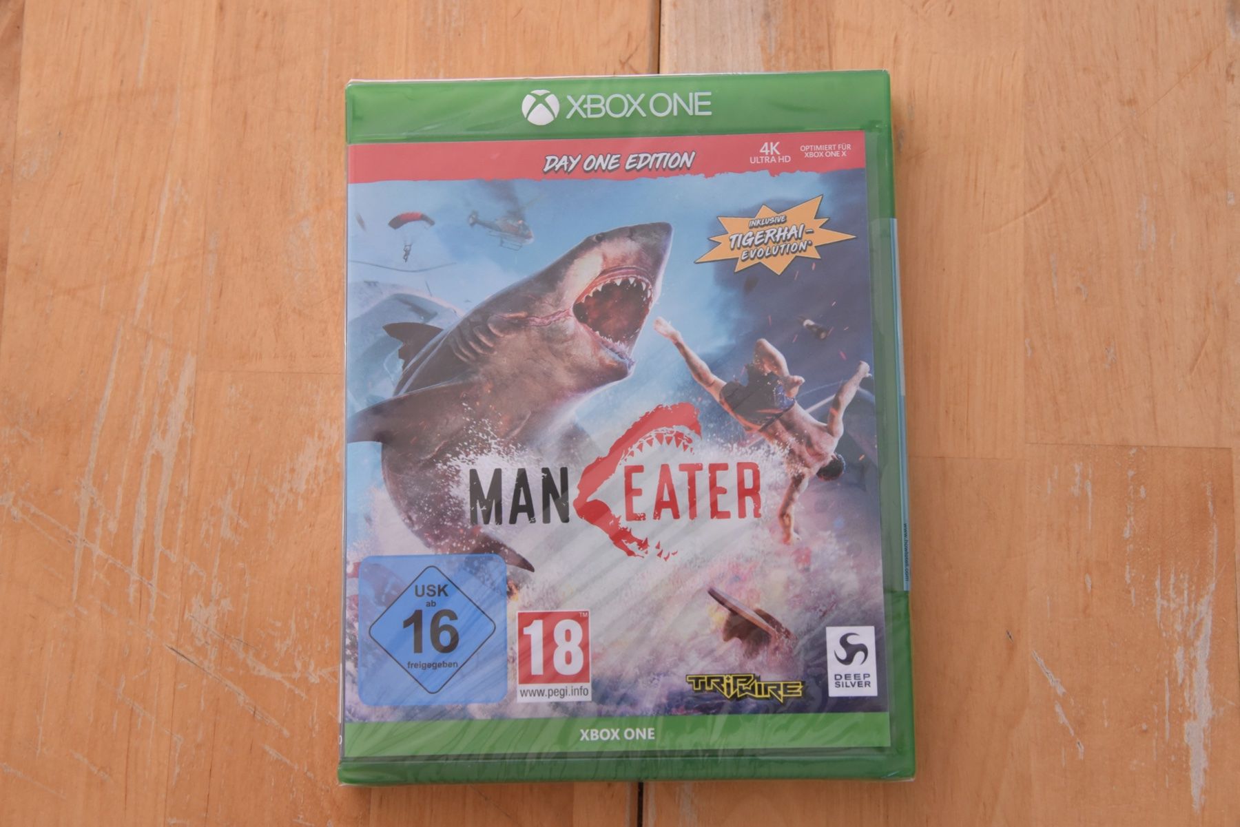 Spiele: Maneater (NEU) – Neu und originalverpackt aus Frenkendorf von