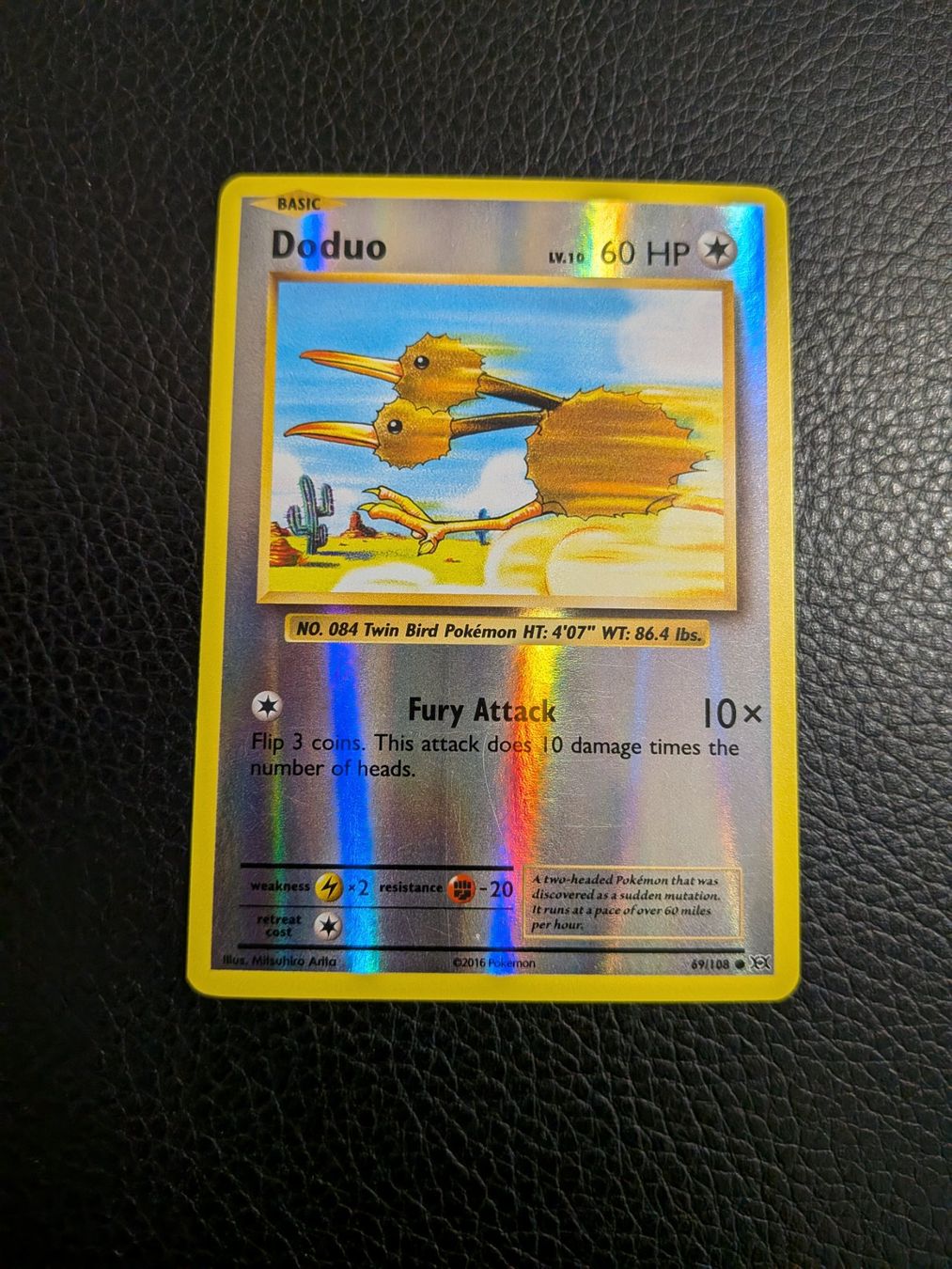 Pokémon Carte collezionabili: Evolutions Doduo reverse 69/108 Ab 1 – Usato da Paradiso venduto da Pkmn10