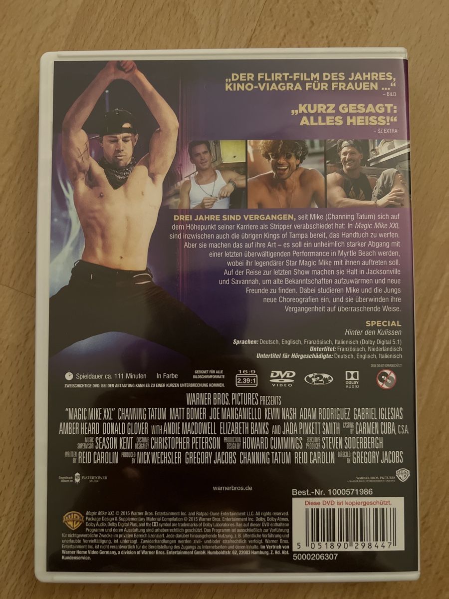 Tutti i DVDs: Magic Mike XXL - DVD – Nuovo (secondo la descrizione) da Oberengstringen venduto da Rogi9698 1