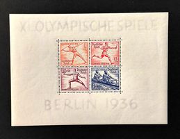 Deutsches Reich 1936** Block Nr. 6