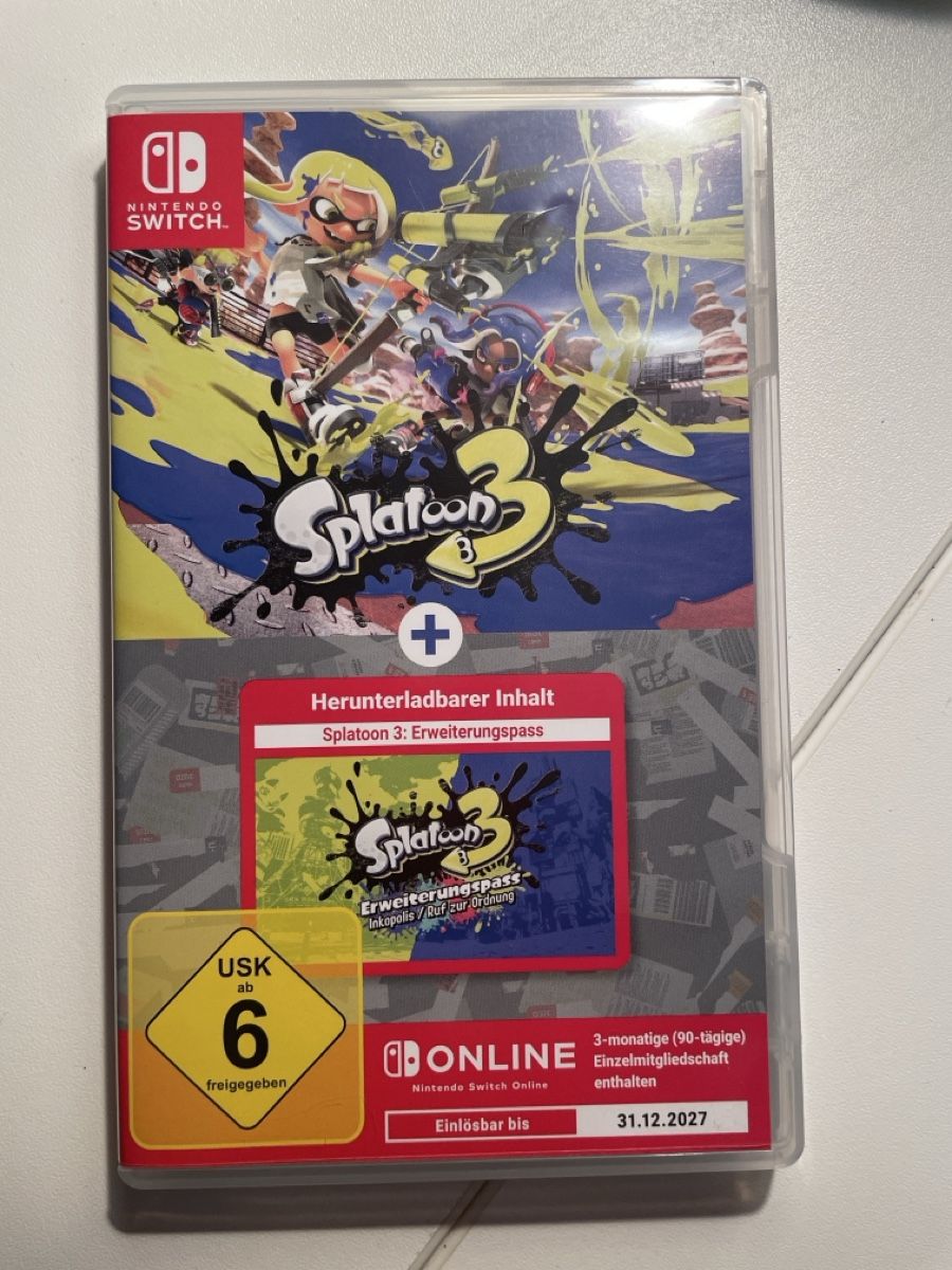Nintendo Giochi: Splatoon 3 – Nuovo (secondo la descrizione) da Grabs venduto da Saskia033