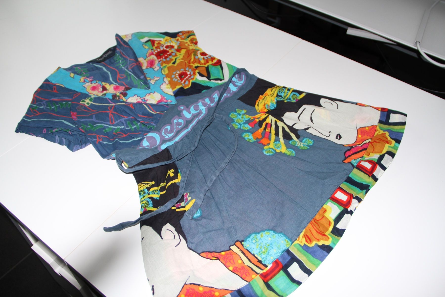 Desigual Camicette: Gr 34 / 36 Desigual Sommer Bluse – Usato da Arboldswil venduto da maeppli2009