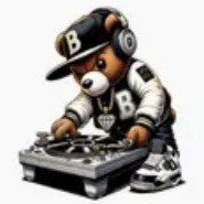 🎧🐻 Hip-Hop-DJ-Bär Patch – Coole Vibes für dein Outfit!💫