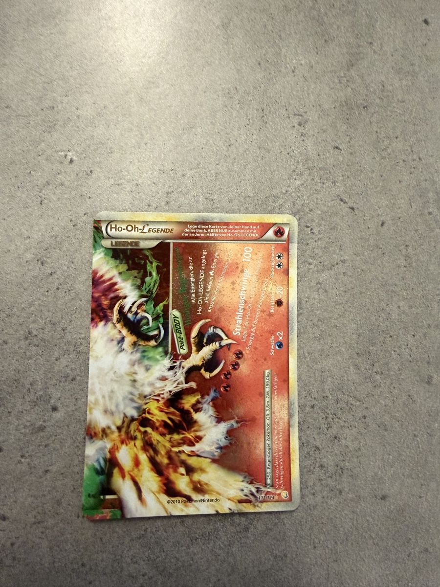 Cartoline: Ho-Oh Legend Karte – Nuovo (secondo la descrizione) da Lengnau AG venduto da Liirim 1