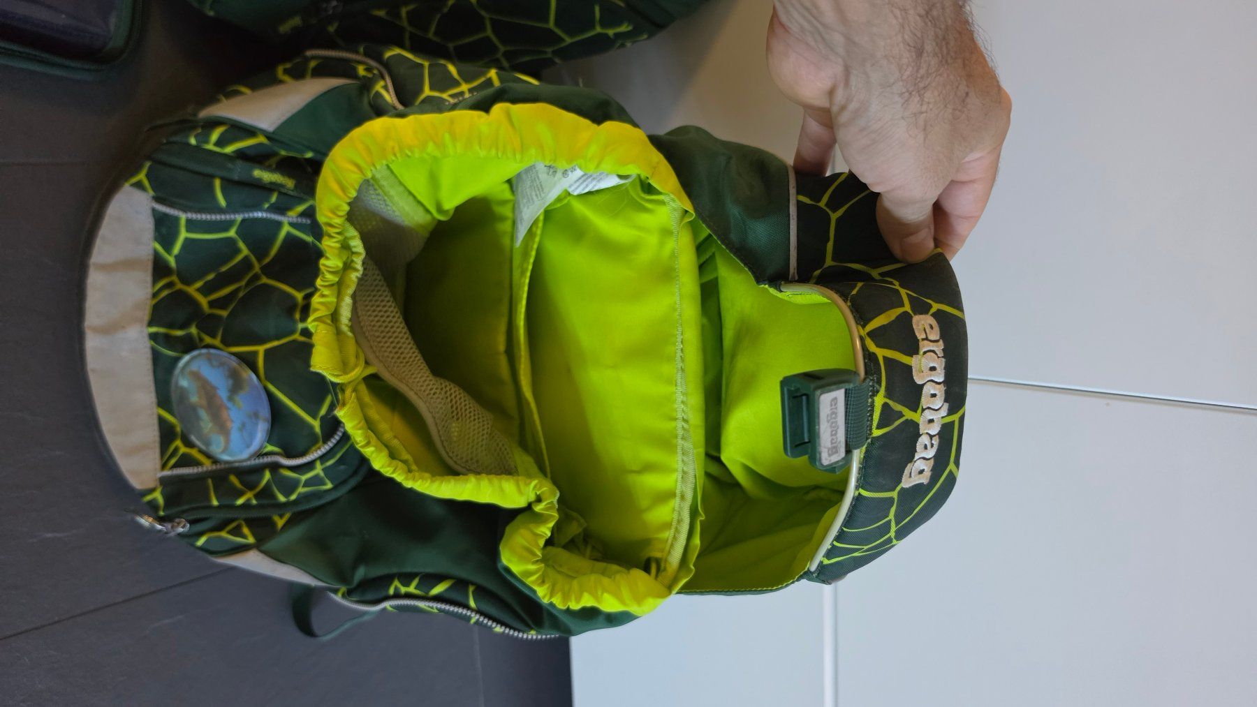 Ergobag Borse & Zaini: Ergobag Schulrucksack Set grün - guter Zustand – Usato da Steffisburg venduto da vilasboas 4