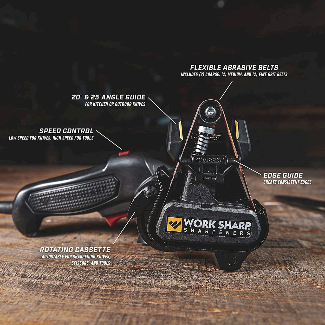 Tutti gli attrezzi: Work Sharp Knife Tool Sharpener MKII – Nuovo e nell'imballaggio originale da Bottighofen venduto da zaap 1