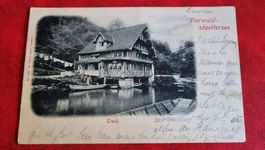 ALTE POSTKARTE - TREIB b. VIEWALSTÄTTERSEE JAHR 1901