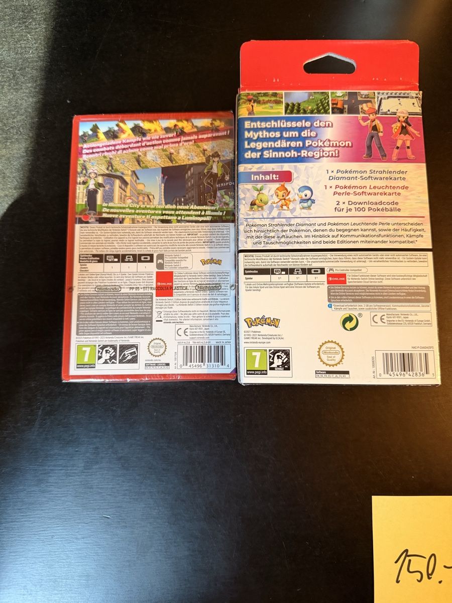 Pokémon Spiele: Pockemon Original Verpckt mit Code Switch1 + 2 – Neu und originalverpackt aus Homberg b. Thun von lucaluca82 1