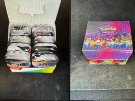 2x Pokemon Mini Tin Display EN