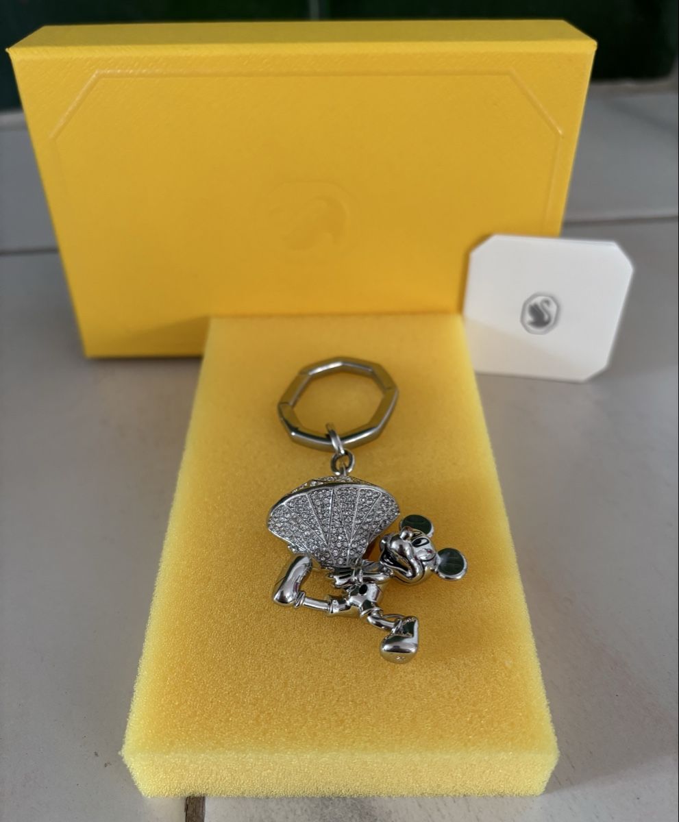 Swarovski Portachiavi: Swarovski Mickey Mouse Schlüsselanhänger – Nuovo (secondo la descrizione) da Schaffhausen venduto da Atlas110 1