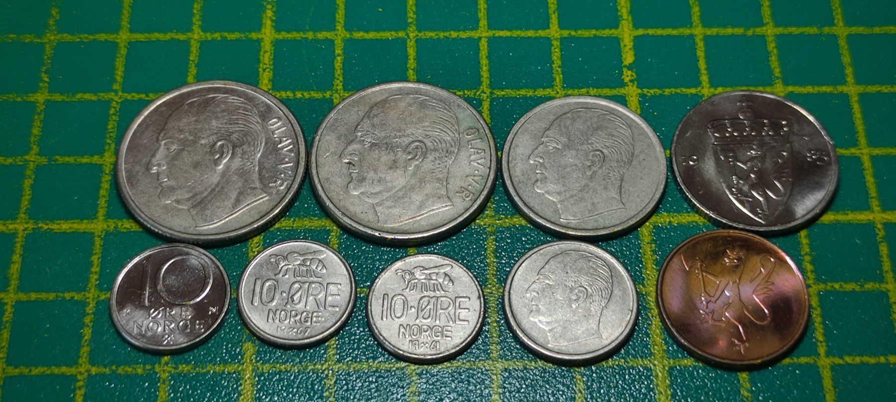 Alle Münzen: Münzsammlung Norwegen – Gebraucht aus Baar von Maxlee75
