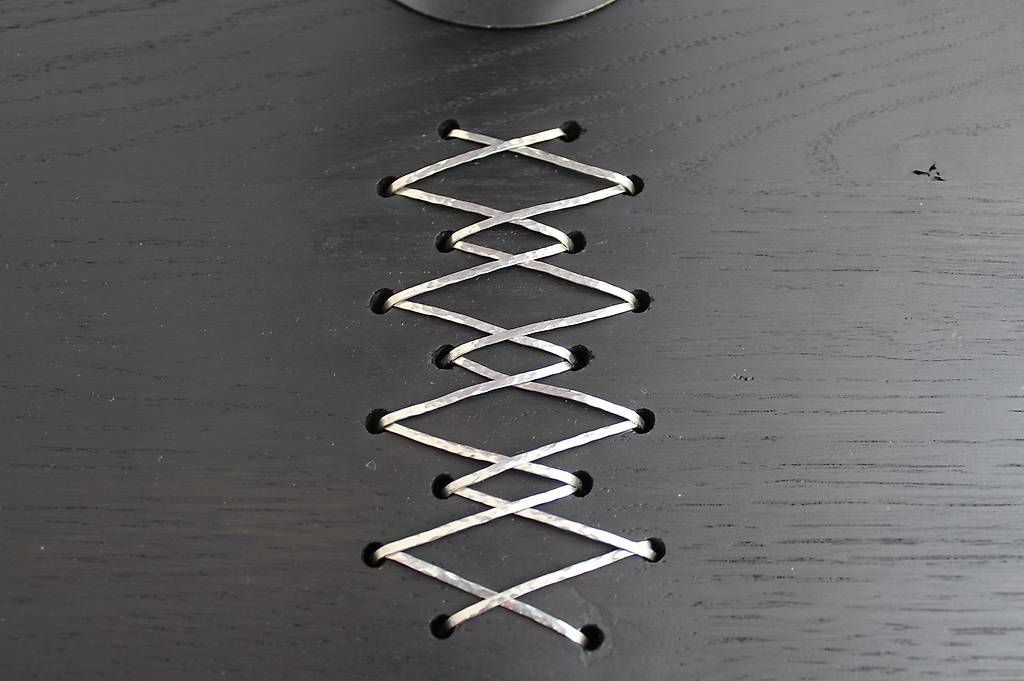 Lampade: Tischlampe mit echt Silber Draht – Nuovo (secondo la descrizione) da Egerkingen venduto da HW_3 3