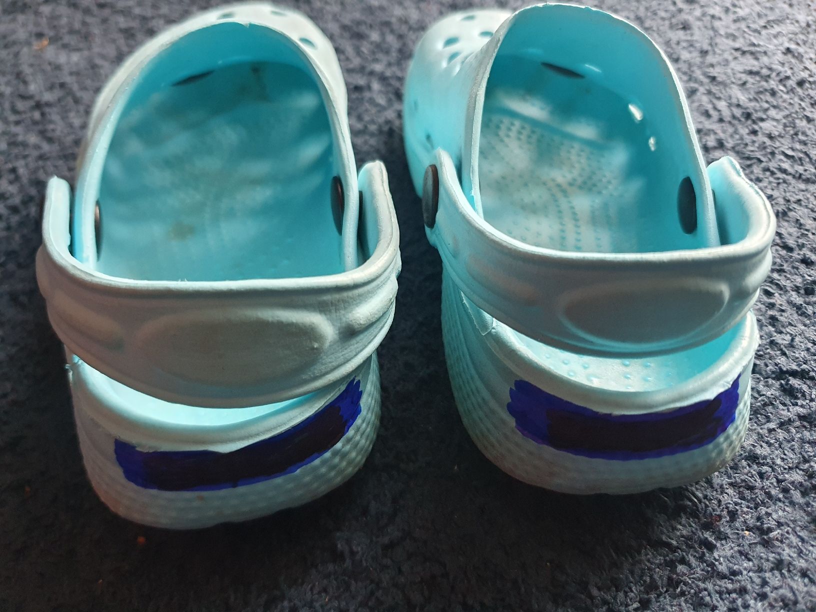 Scarpe per ragazzi: Gartenschuhe, hellblau Grösse 24 – Usato da Zürich venduto da cha_bfl5 3