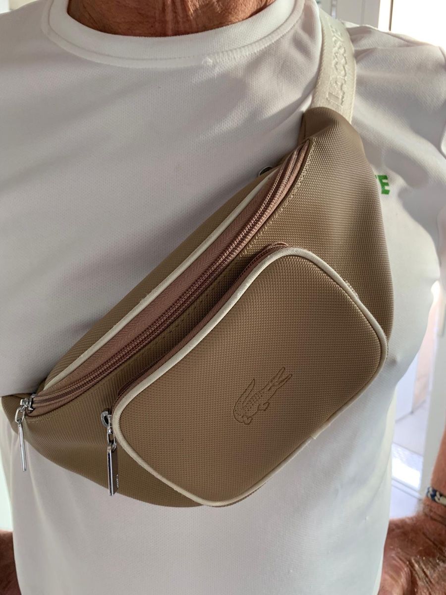 Lacoste Altro in  Abbigliamento & Accessori: Lacoste Sac Banane Beige - Accessoire Mode Tendance! – Usato da Sion venduto da tchana77 3