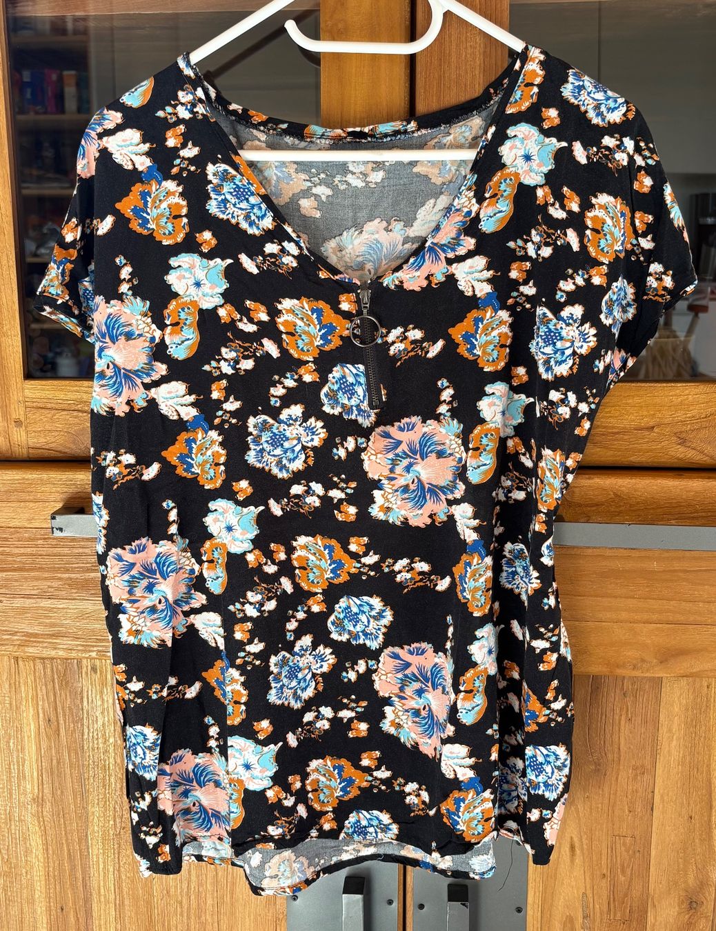 Camicette: Shirt /Top/ Bluse/Tunika Blumen Gr.L – Usato da Siblingen venduto da Vany_McDougall 5