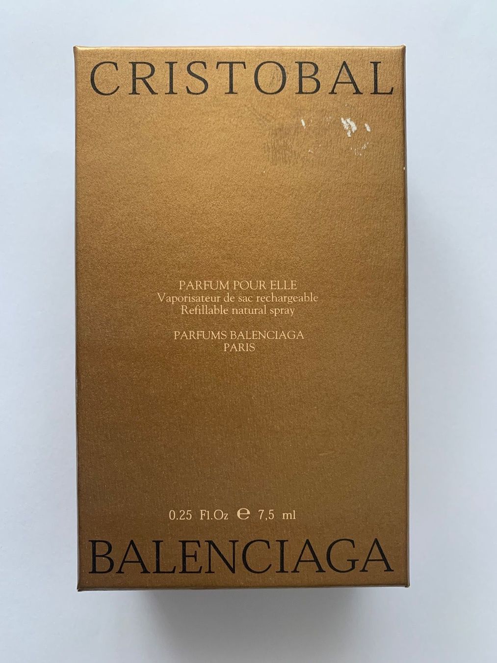 Balenciaga Parfum & Eau de Toilette: Cristobal Balenciaga Parfum / Extract Spray 7,5 ml – Gebraucht aus Steinhausen von and_jv7v