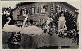 S 16 Bezirks-Sängerfest Affoltern am Albis 1928 Festwagen