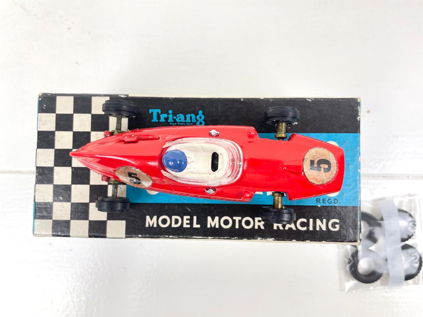 Piste: Vintage Scalextric C58 Cooper Red #5 Loop Braids! – Nuovo (secondo la descrizione) da Genthod venduto da lightyear63 5