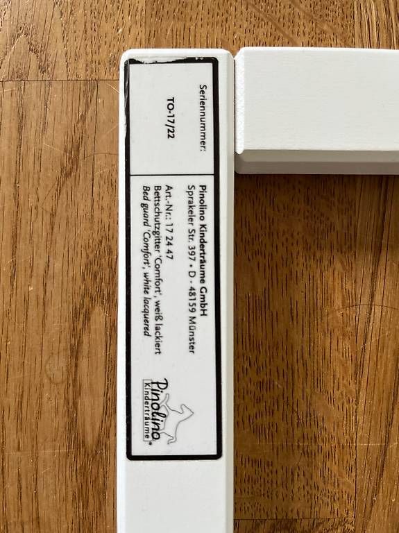 Pinolino Box & Barriere di sicurezza: Bettgitter Rausfallschutz – Usato da Winterthur venduto da Blue028 2