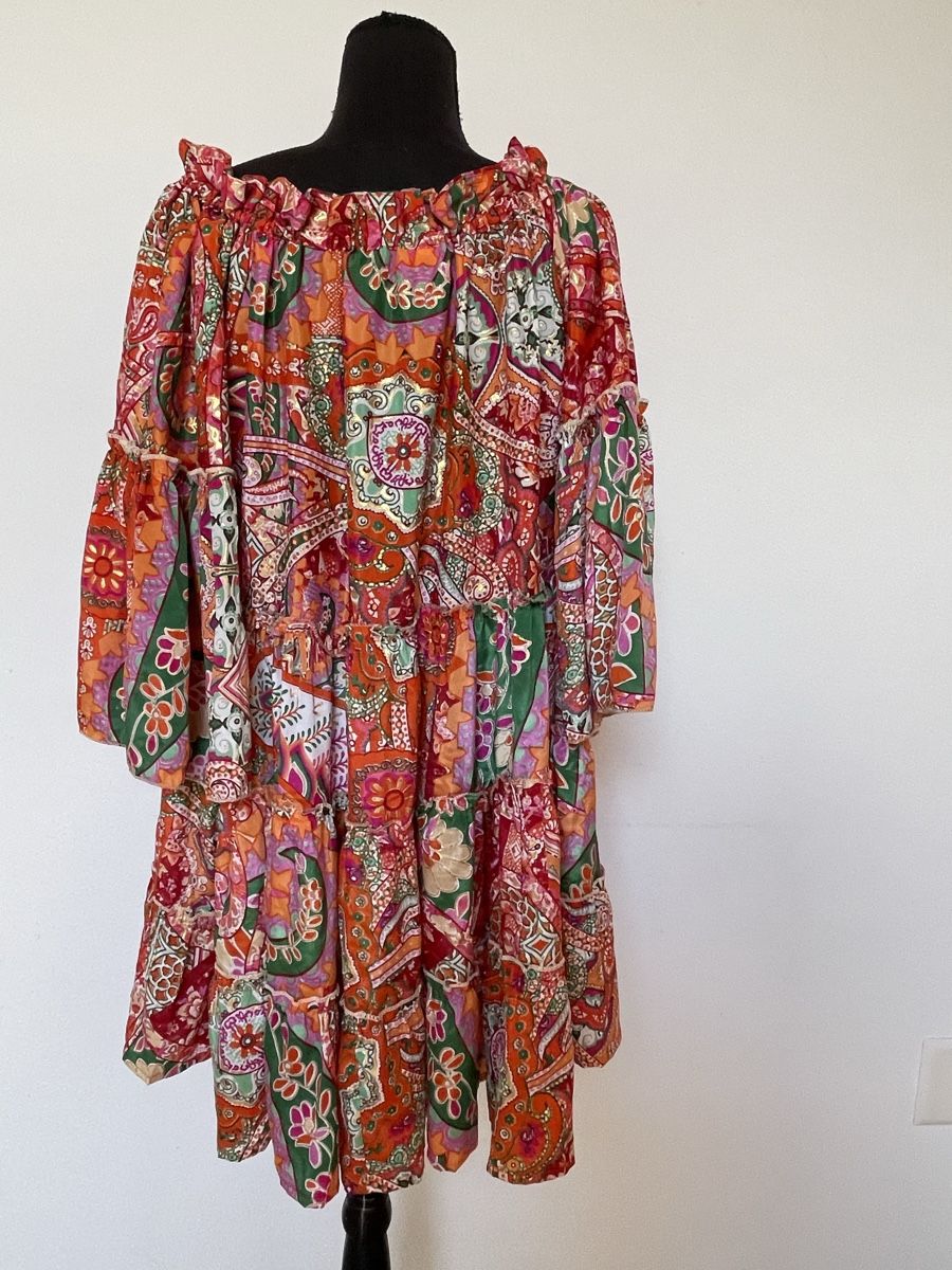 Vestiti: Boho Minikleid / Tunika aus Seide – Usato da Sigriswil venduto da ck56 2