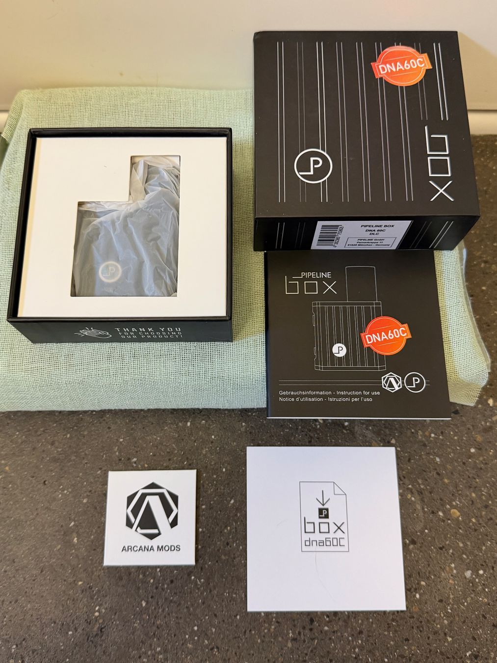 Altri Prodotti per fumatori: Pipeline DNA 60C Box in DLC – Nuovo (secondo la descrizione) da Gretzenbach venduto da Spacemonk13 5