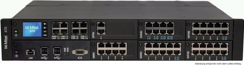 Mitel 470 inkl. CPU2-S & diversen Karten 1