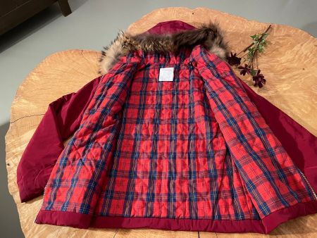 Winter Damenmentel Gr. M | Manteau rouge - made in Italy