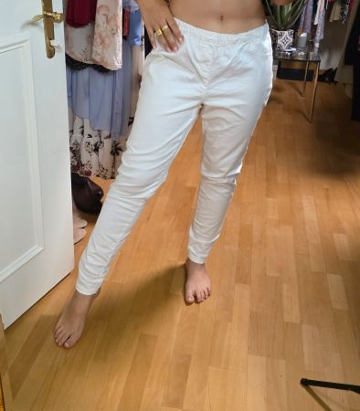 Weisse Sommerhose, Gr. 46 C&A