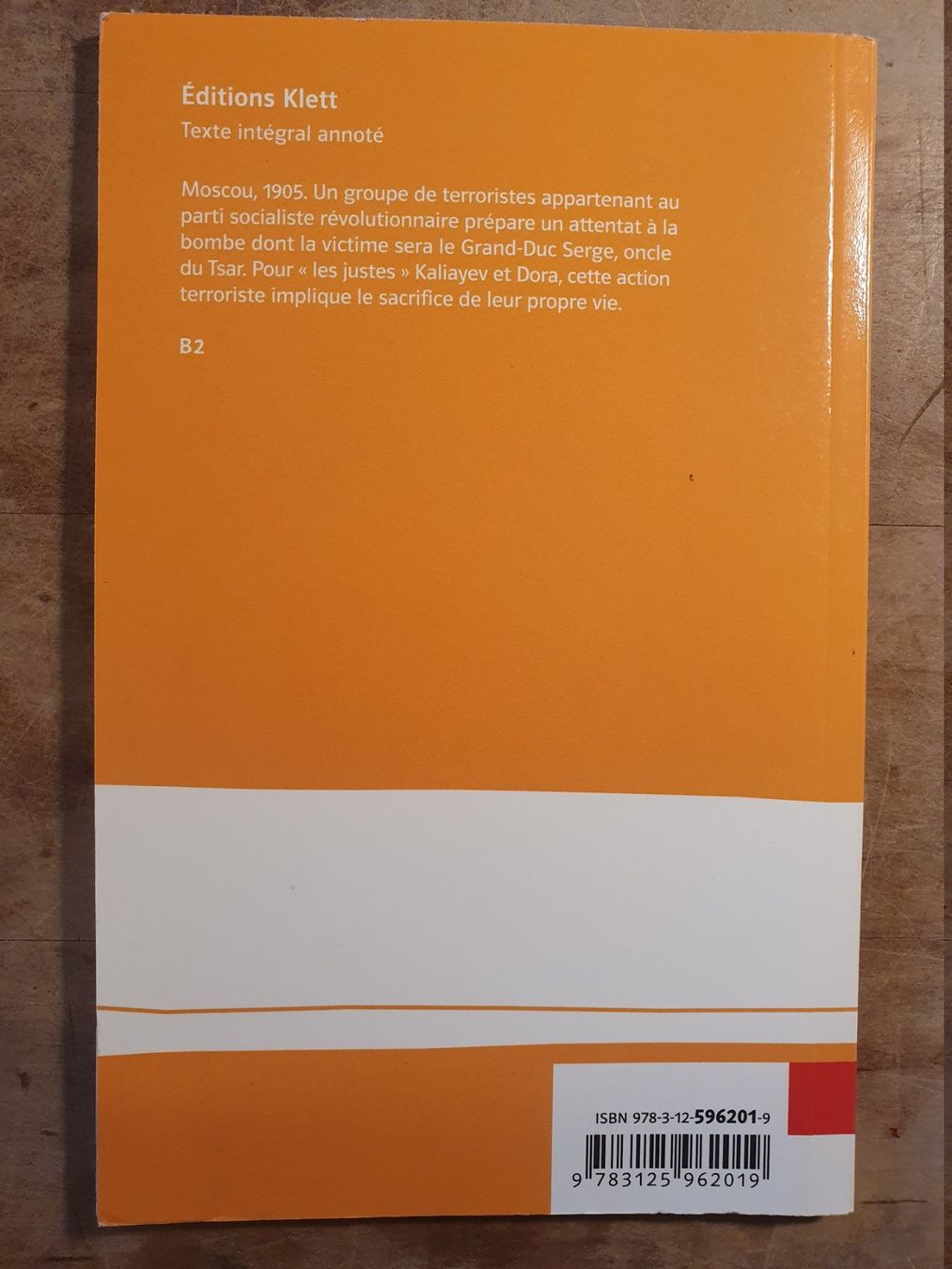 Libri: Les Justes Albert Camus Klett – Usato da Zürich venduto da loosebone 1